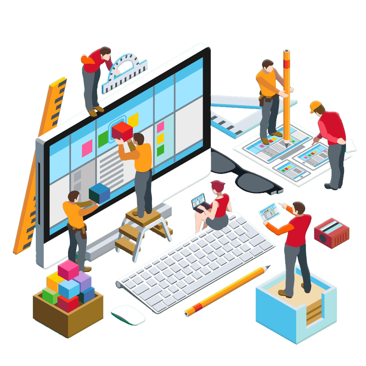 Web Development vector - Web Development - web development